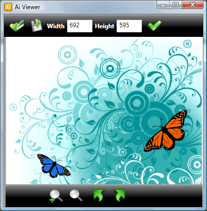 Ai viewer interface